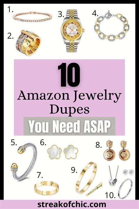 amazon luxury jewelry dupe